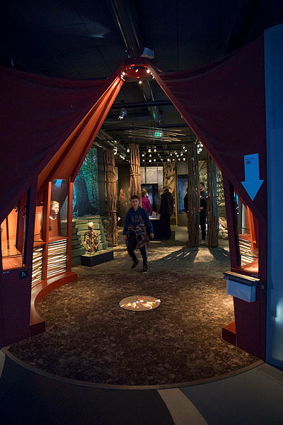 An exhibition environment at Historiska museet